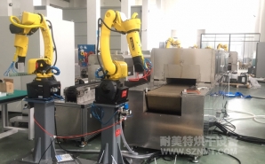 NMT-SDL-616 疫苗玻璃瓶特殊涂層工藝,預(yù)熱+固化自動化對接隧道爐烘烤線(蘇州?？松?